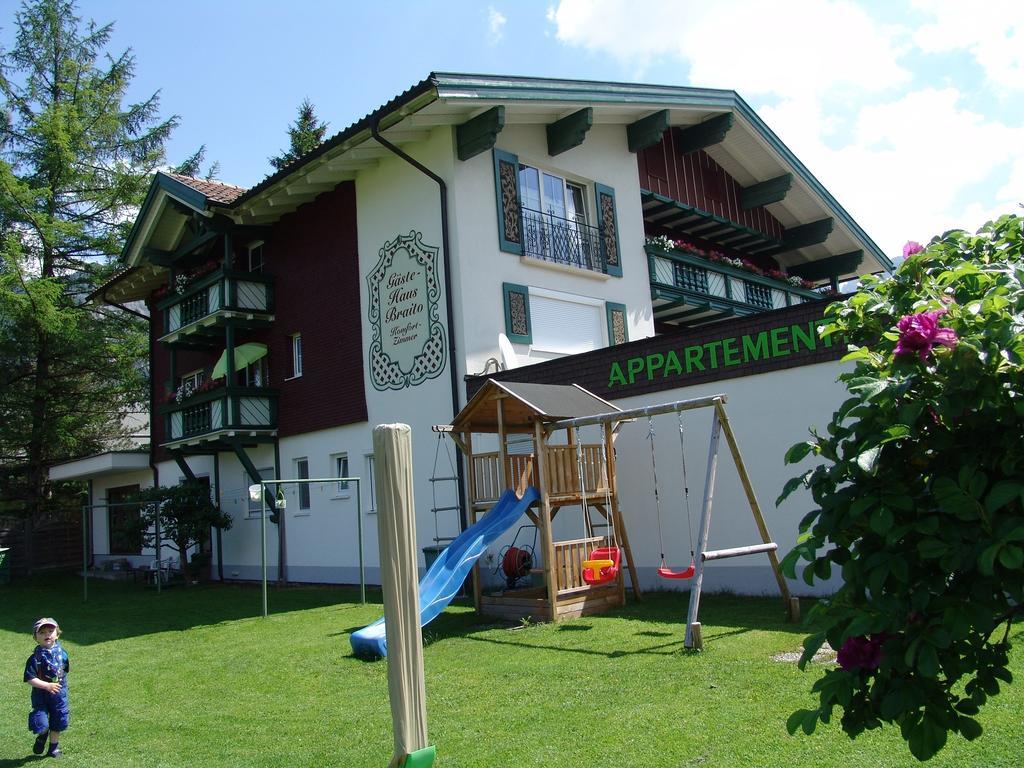 Gaestehaus - Apart Braito Grän Exteriér fotografie
